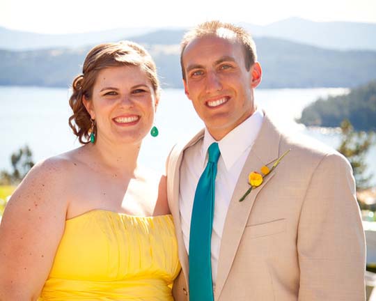 Adam & Cara at Adam's Wedding