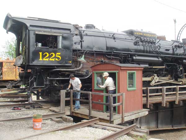 Pere Marquette 1225 Rebuild, May 2010
