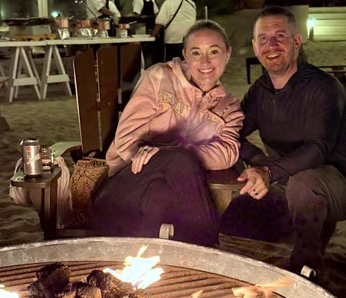 Aaron and Jess in Cabo