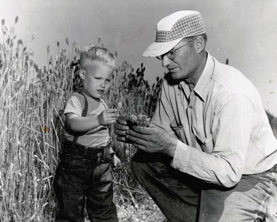 Stanton Ganders and Larry, About 1958