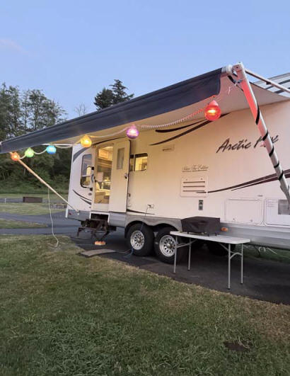 Camping at Mossyrock