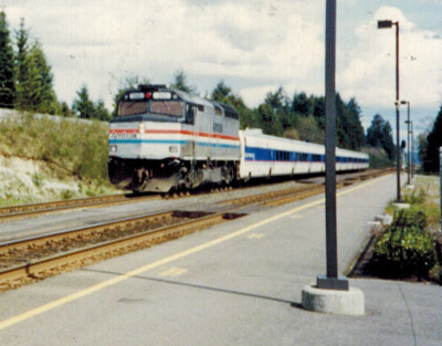 Talgo Train 753, Mt. Adams Talgo Train 753, Mt. Adams