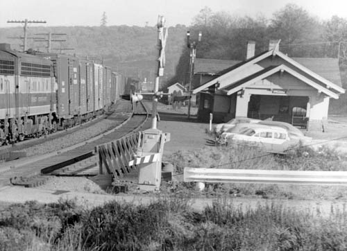 Steilacoom Northern Pacific Depot, About 1950 Steilacoom Northern Pacific Depot, About 1950